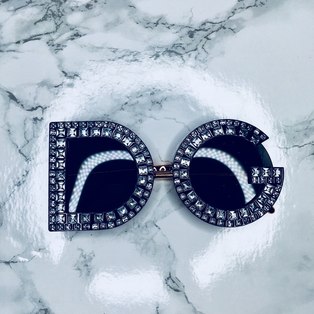 D&G Crystal Sunglasses